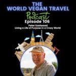 An old man is wearing grey cap and dress is smiling cheerfully for the camera: Living a Life of Purpose in a Crazy World Peter Eastwood Ep 106