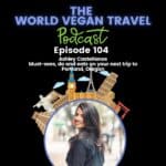 A young lady is smiling brightly having long black hair while giving the side pose for the camera; Must-sees, do and eats on your next trip to Portland, Oregon | Ashley Castellanos | Ep 104