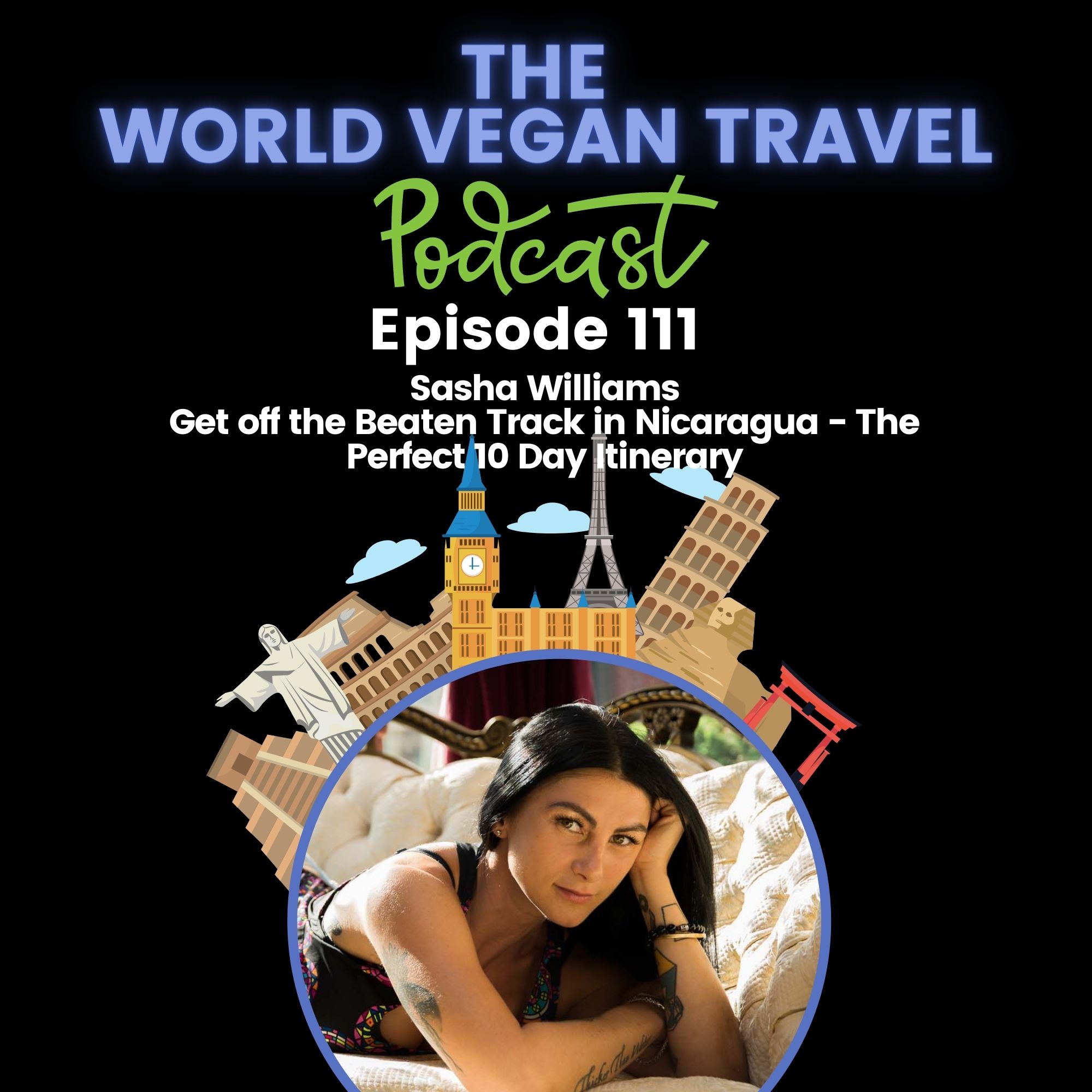 The girl with black hair is looking directly in the camera; Get off the Beaten Track in Nicaragua - The Perfect 10-Day Itinerary | Sasha Williams | Ep 111