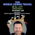 A man with very short black hair is smiling very cheerfully for the camera ;Rancho Vegano: A Gateway to Tucson's Natural Wonders | Colin Eosom | Ep 142