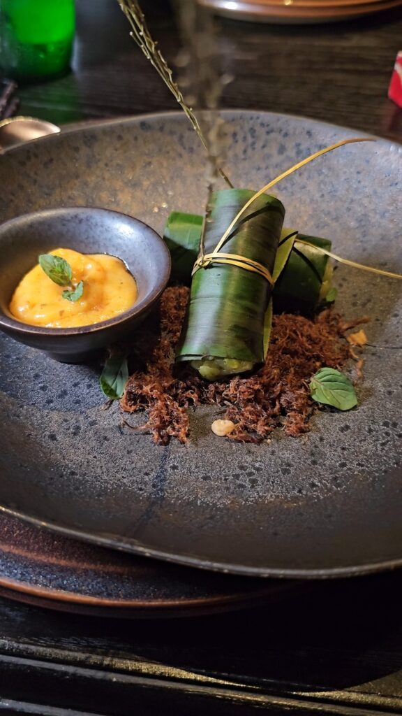 Vegan Dish at Co Dam Chay Restaurant in Hanoi, Vietnam