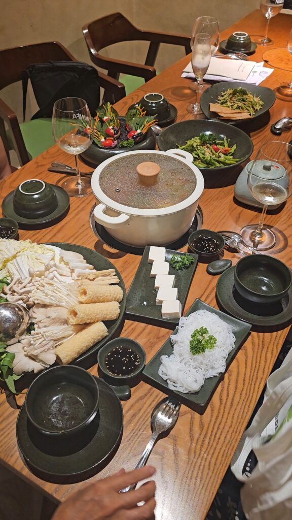 Vegan Dish at Me & An Vegetarian Restaurant in Hanoi, Vietnam