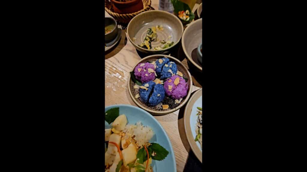 Vegan Dish at Sadhu Restaurant in Hanoi, Vietnam