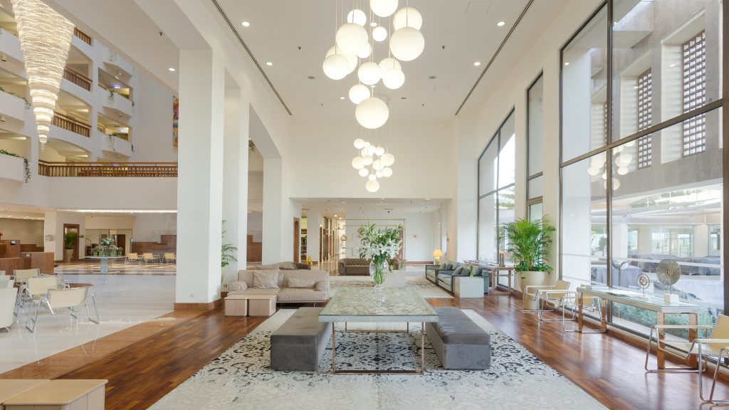 World Vegan Travel St Raphael Hotel inside view