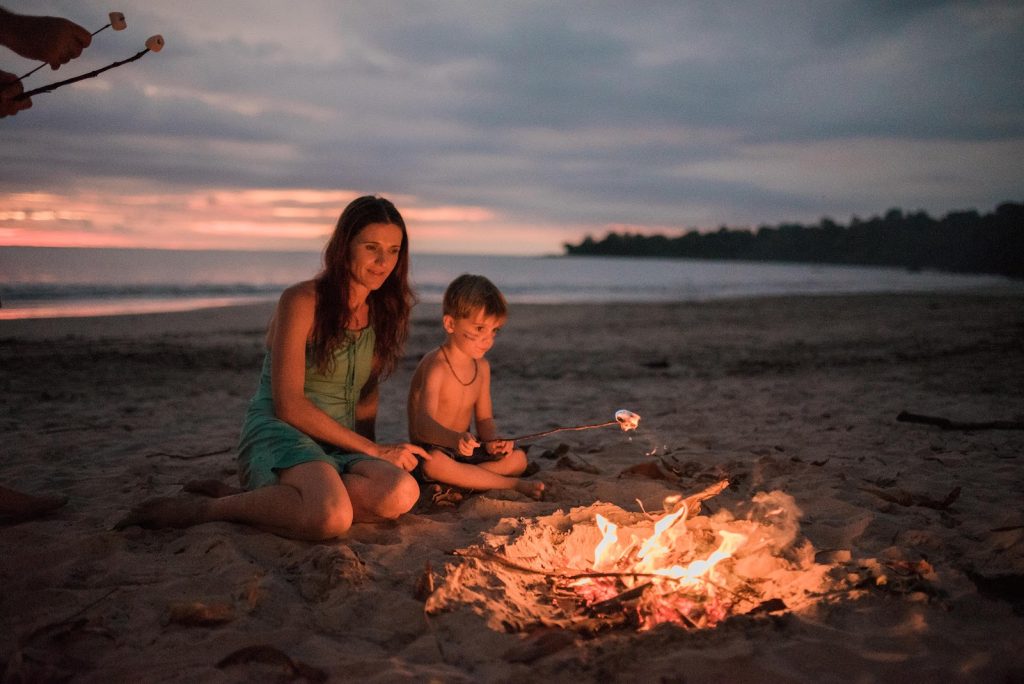 World Vegan Travel_ Camp fires mauritius heather and dune