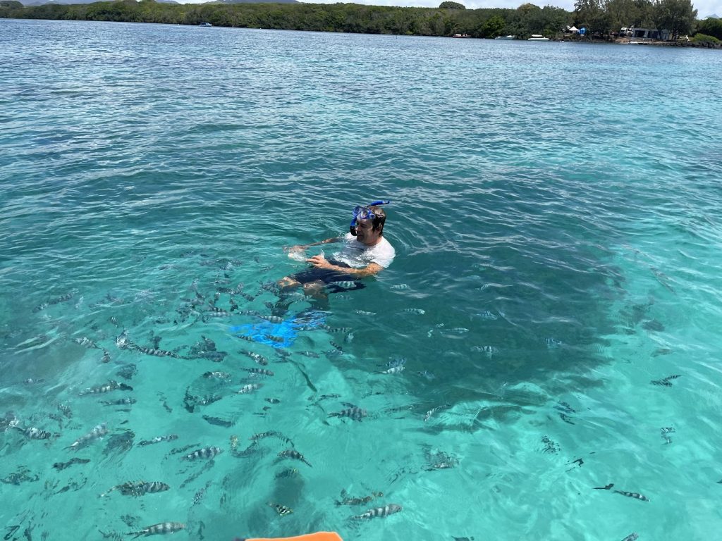 World Vegan Travel_snorkeling in blue bay