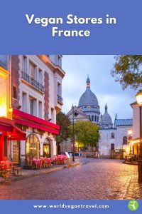 Vegan stores and plant-based grocery shopping in France