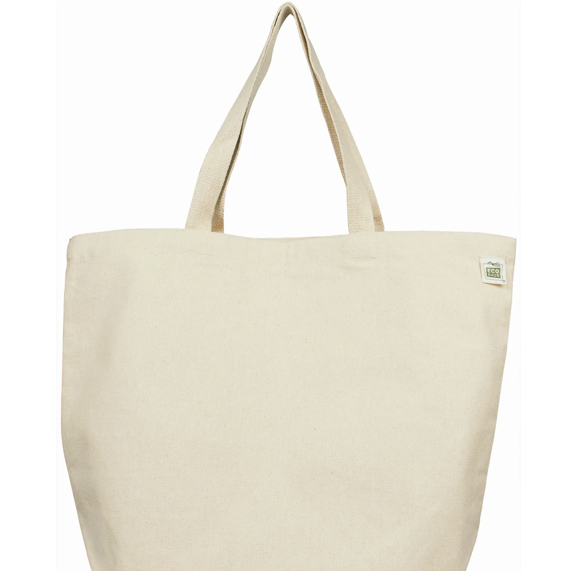 Eco Bags reusable cotton tote bag supporting sustainability | World Vegan Travel