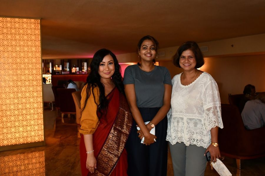 Andrea Diaz with Sri Lanka Vegan Project Team in Colombo